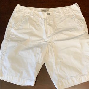 Men’s White Express Shorts size 33